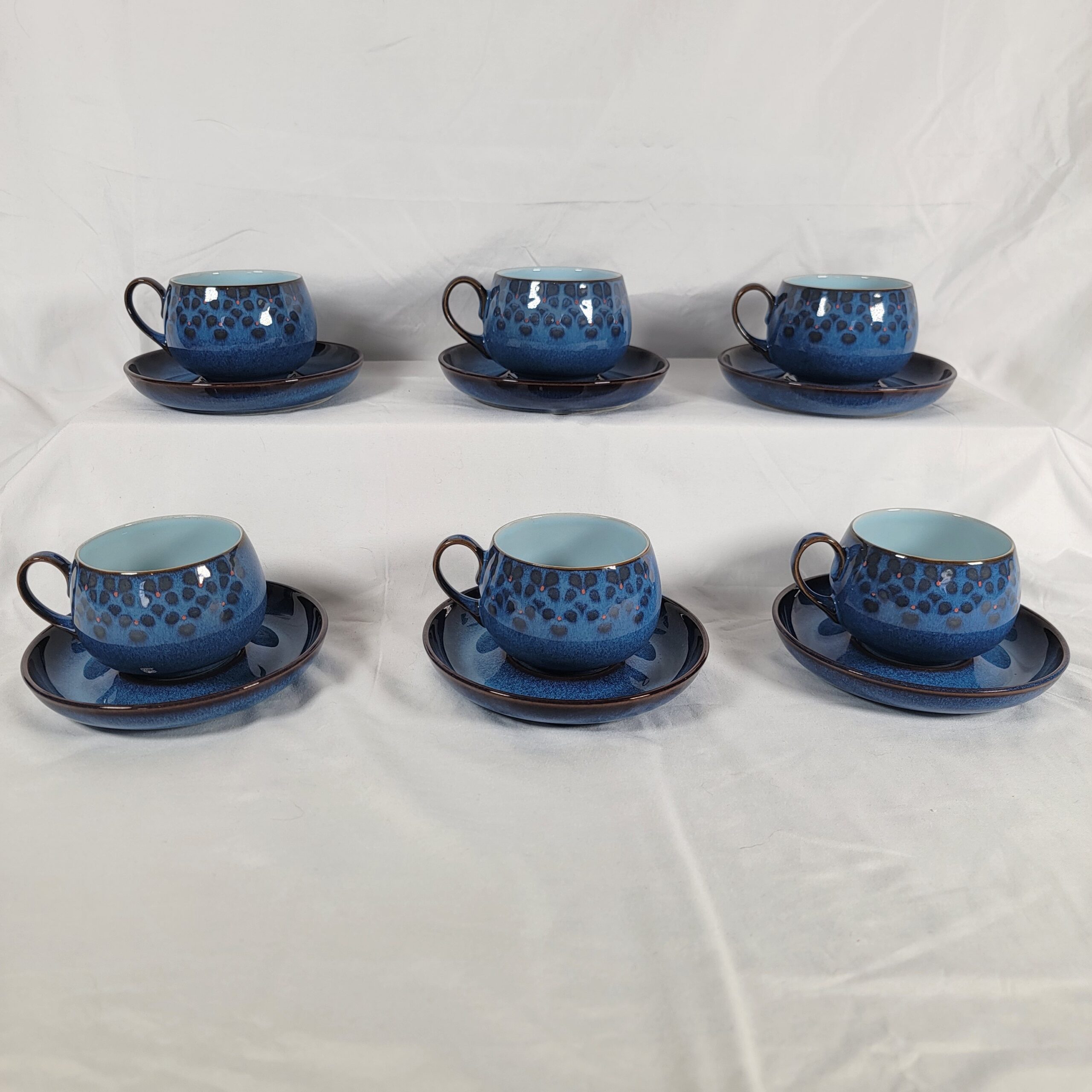 Denby Midnight Blue Tea Set For 6 Denby Midnight Blue Tea Set For 6 - Image 3
