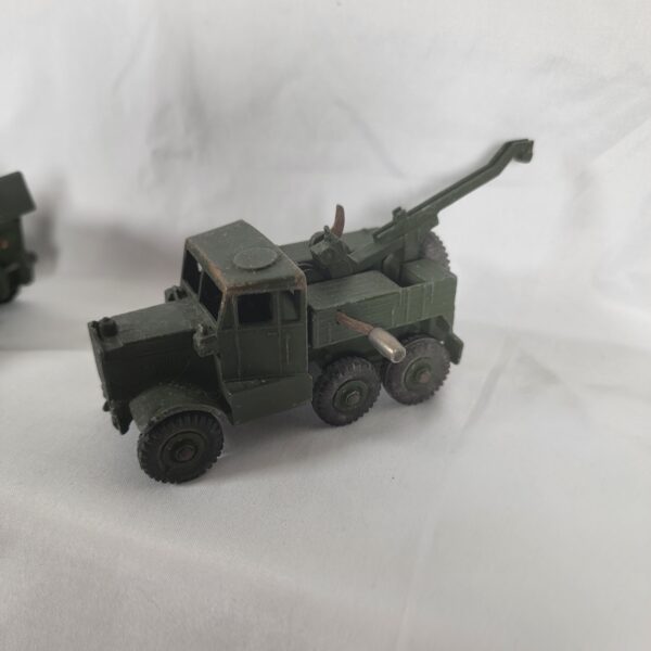 Dinky Military Army Collection of Diecast Lorries, Trucks, Vans, and Tanks - Image 8
