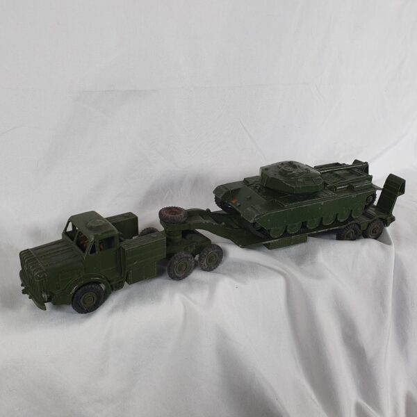 Dinky Military Army Collection of Diecast Lorries, Trucks, Vans, and Tanks - Image 4